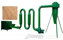 Air Current Type Sawdust Drye