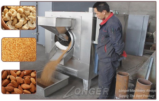 Small Capacity Hot Sale Peanut Roaster Machine